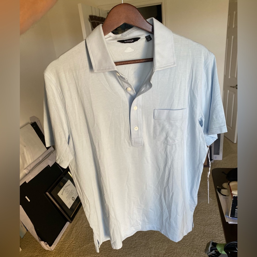 Radmor Men’s Light Blue Polo Shirt